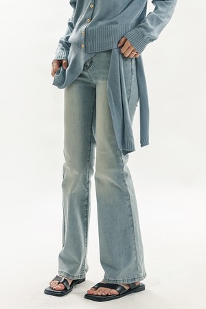Daily denim pants_2color