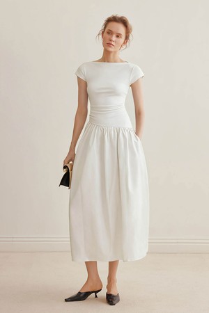 Slimming bud dress_3color