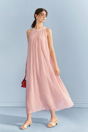 YY_Halterneck sleeveless dress