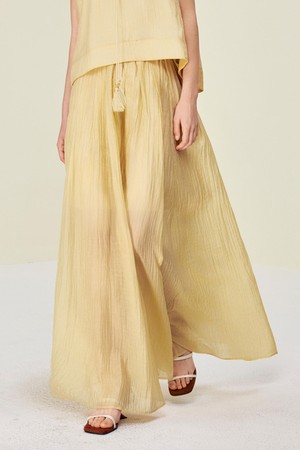 YY_Loose fringe skirt_2color