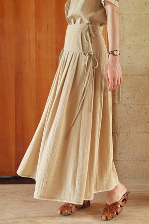 Puff clock french skirt