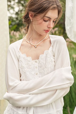 Cover-up lace cardigan