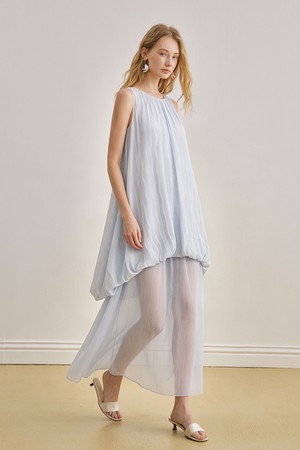 Seaside tulle bud dress