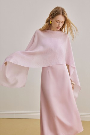 High-end shawl dress