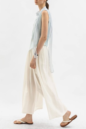 Wide leg volume pants_2color