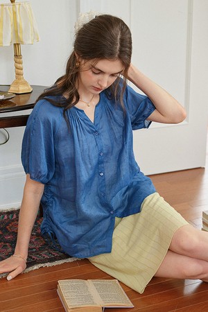 Artistic vintage blouse_2color