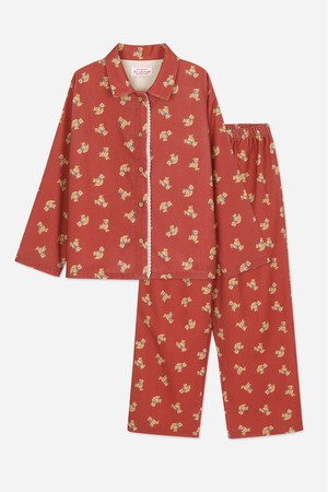 달파티 코듀로이베어 파자마세트