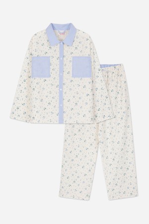 달파티 블루데이 파자마 세트