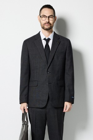 엑스트라파인 울 40% 웜&컴포트 수트 자켓_그레이 (클래식핏)_SSJTD51CCG