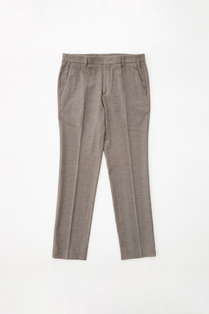 소프트 터치 멜란지 트윌 슬랙스_베이지 (클래식핏)_DEPUA01CSD