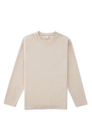 [DIEMS by STCO]사카리바 라운드 티셔츠_베이지_DTSUA01CSD