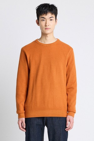 [DIEMS by STCO]소프트 터치 라운드 찰떡 니트_오렌지 (클래식핏)_DKTUZ02CSO