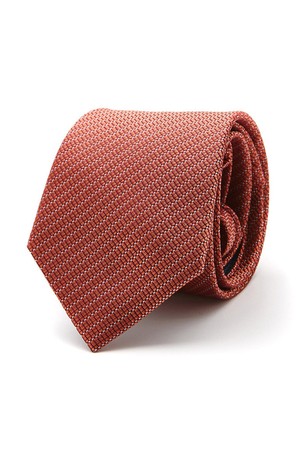 오렌지 솔리드 지퍼 넥타이_SNTUZ56NSO