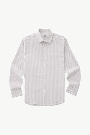 [쭉 원단] 와인 슬림핏 네추럴 스트레치 셔츠_SDSUZ09STA