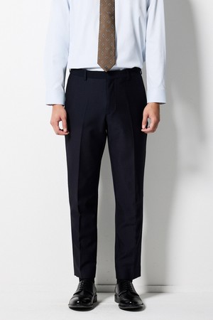 ITALY MARLANE 울 사방스판 포멀 팬츠_네이비 (클래식핏)_SSLTC91CSN