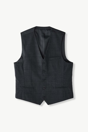 수트 베스트 차콜 그레이_SJVVA64CCC
