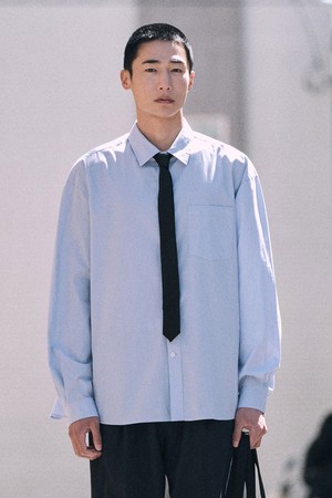 컴포트 모던워크 셔츠_블루 (오버핏)_SDSVA62OSL