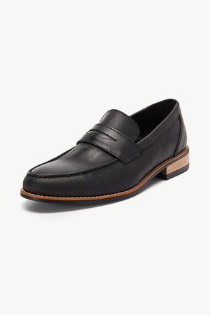 [BLACK LABEL] 베지터블 페니 로퍼 블랙_SFWVZ91NSB