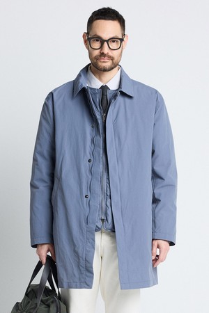 구스다운 내피 유틸리티 맥 코트_블루 (베이직핏)_SWOUA02NSL