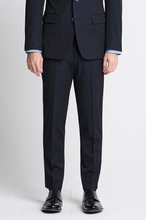 Tech-Poly 사방스판 에센셜 수트 팬츠_네이비 (슬림핏)_SSLVZ22SSN