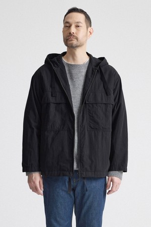 [DIEMS by STCO]아웃포켓 후디 점퍼_블랙 (오버핏)_DJPVA66OSB