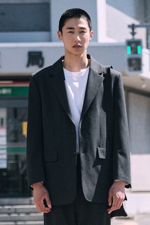 오버핏 컴포트 셋업_차콜 그레이 (리얼오버핏)_SEJVZ78SET