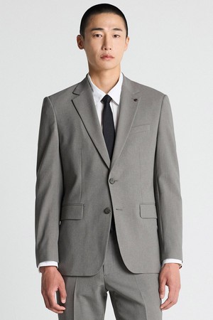 Motion-Free 에센셜 수트 자켓_카키 (클래식핏)_SSJVB54CSK