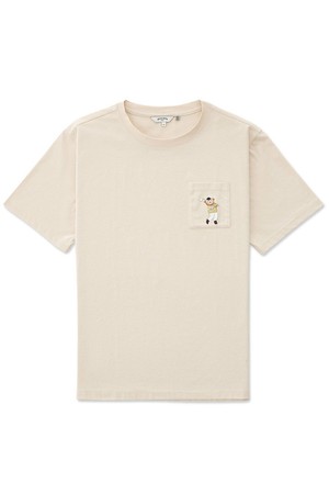 [GOLF] 테디베어 라운드 티셔츠_옐로우_DGTUB05CSY