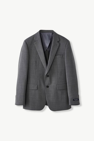썸머 WOOL 49% 에센셜 스트레치 자켓_그레이 (클래식핏)_SSJVB63CSG