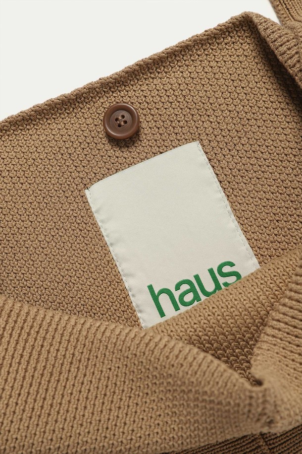 HAUS - 숄더/크로스백 - 하우스 니팅백 베이지
