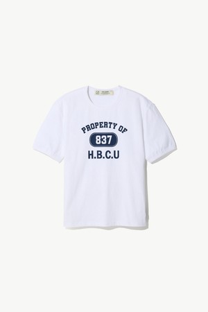 HBCU 프린티드 티셔츠 (화이트)