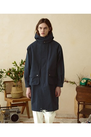 [프리미엄 일본소재] M-51 피쉬테일 2WAY 점퍼 네이비