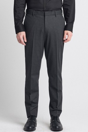 어반 에센셜 울혼방 슬랙스_그레이 (테이퍼드핏)_SPAWZ02TSC