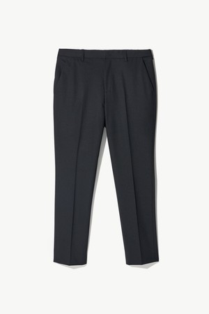 어반 에센셜 울혼방 슬랙스_블랙 (테이퍼드핏)_SPAWZ01TSB