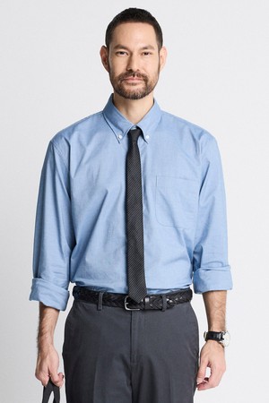 [코디갤러리 by STCO]버튼다운 카라 로열 옥스포드_블루 (클래식핏)_CDSWZ32BSL