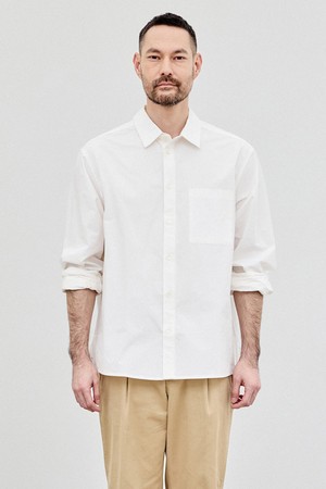 [코디갤러리 by STCO]고밀도 컴포트 코튼 셔츠_화이트 (이지핏)_CDSVA02NSW