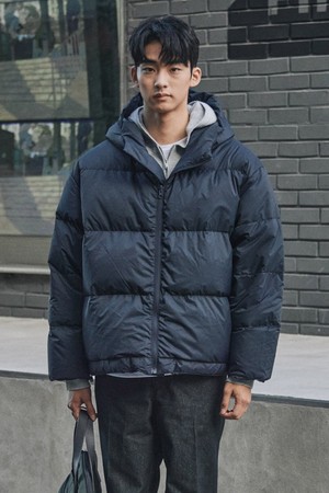 [코디갤러리 by STCO]리버시블 덕다운 후디 점퍼_네이비 (오버핏)_CJPVD11NSN