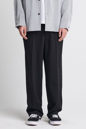 [코디갤러리 by STCO]컴포트 트윌 슬랙스_차콜 (세미와이드핏)_CPAVA05NSC