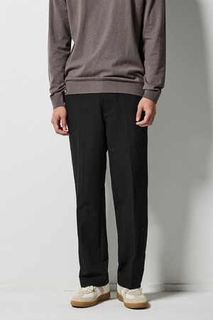 [코디갤러리 by STCO]컴포트 트윌 슬랙스_블랙 (세미와이드핏)_CPAVA04NSB