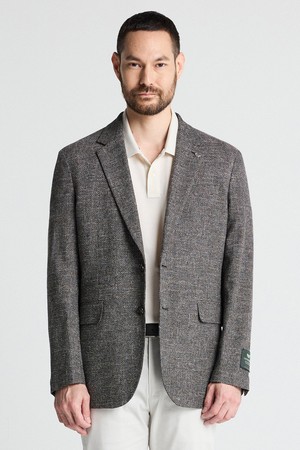 ITALY MARLANE 코튼린넨 자켓_브라운 (릴렉스핏)_SJAVB93NSH