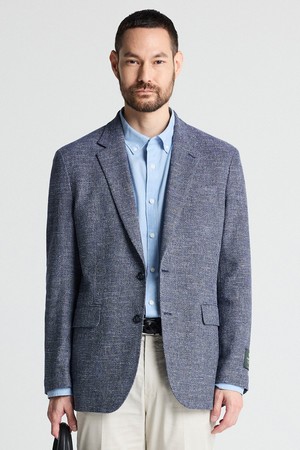 ITALY MARLANE 코튼린넨 자켓_블루 (릴렉스핏)_SJAVB92NSL