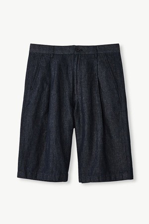 코튼 버뮤다 하프 팬츠 블루 (리얼와이드핏)_SHPVB73WSL