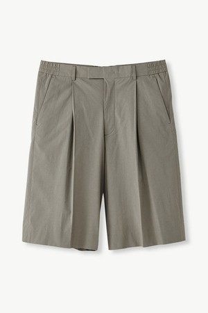 코튼 버뮤다 하프 팬츠 카키 (리얼와이드핏)_SHPVB72WSK