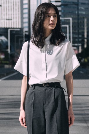 POWER OF WHITE 셔츠_화이트 (오버핏)_LDSVB61OSW