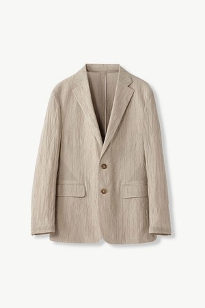 크리즈 셋업 자켓 베이지 (릴렉스핏)_SEJVB10NSD