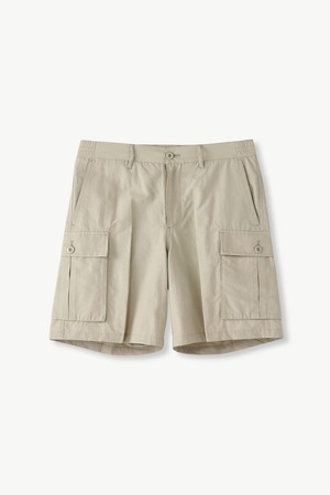 립스탑 카고 하프 팬츠 베이지_DHPVB62CSD