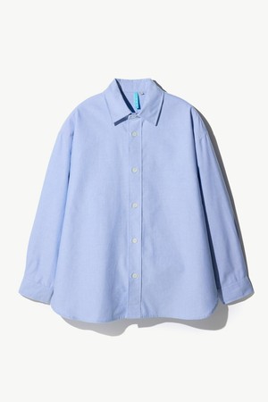 [DIEMS by STCO] 젠더리스_옥스포드 셔츠_블루 (오버핏)_LDSWC03OSL