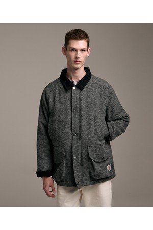 해리스트위드 헌팅 자켓 (그레이)_0JPWD04GSG