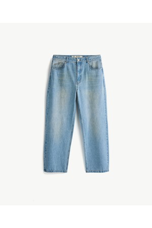 와이드 워싱 데님_블루_0DMXZ71OSL