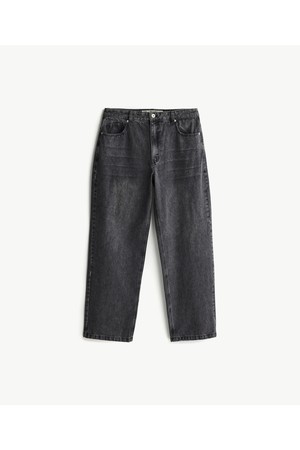 와이드 워싱 데님_블랙_0DMXZ72OSB